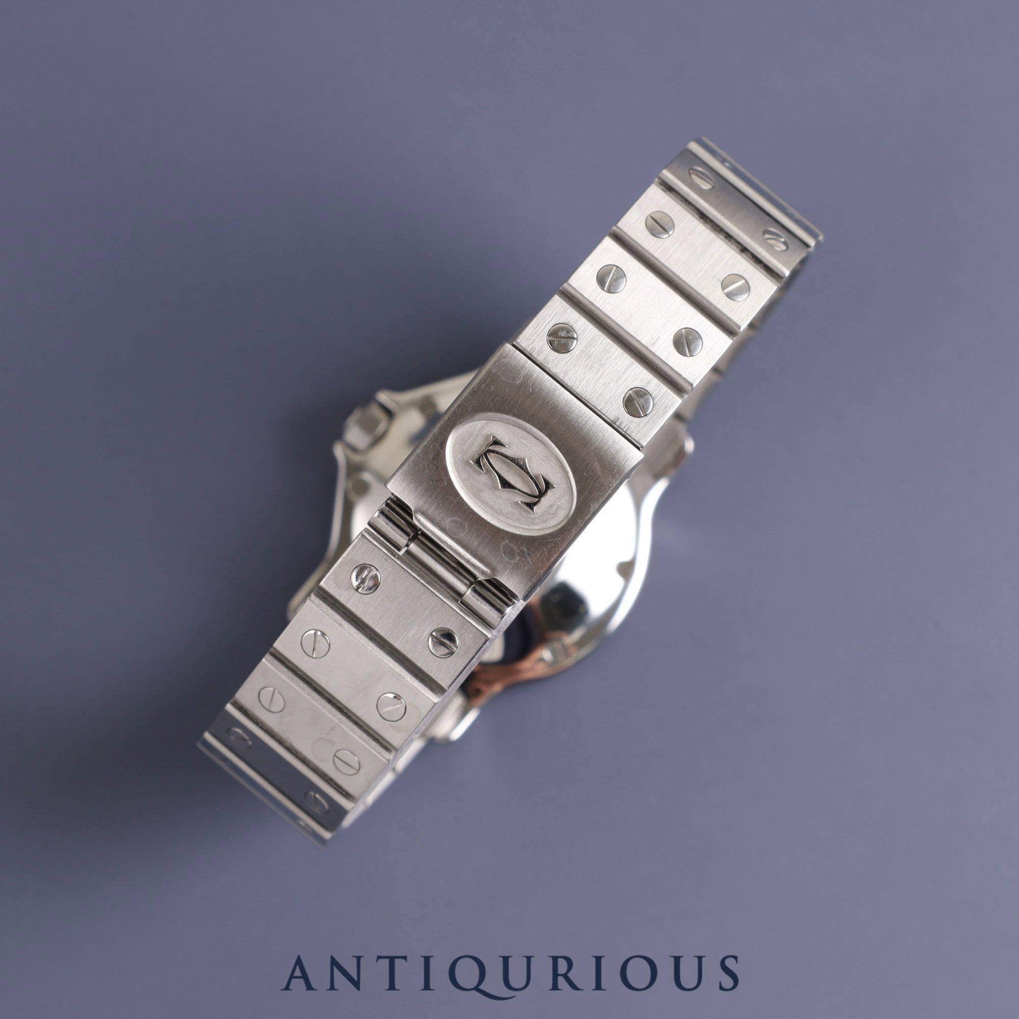 カルティエ サントス オクタゴンLM 自動巻き Cal.2671 SS SS グレー