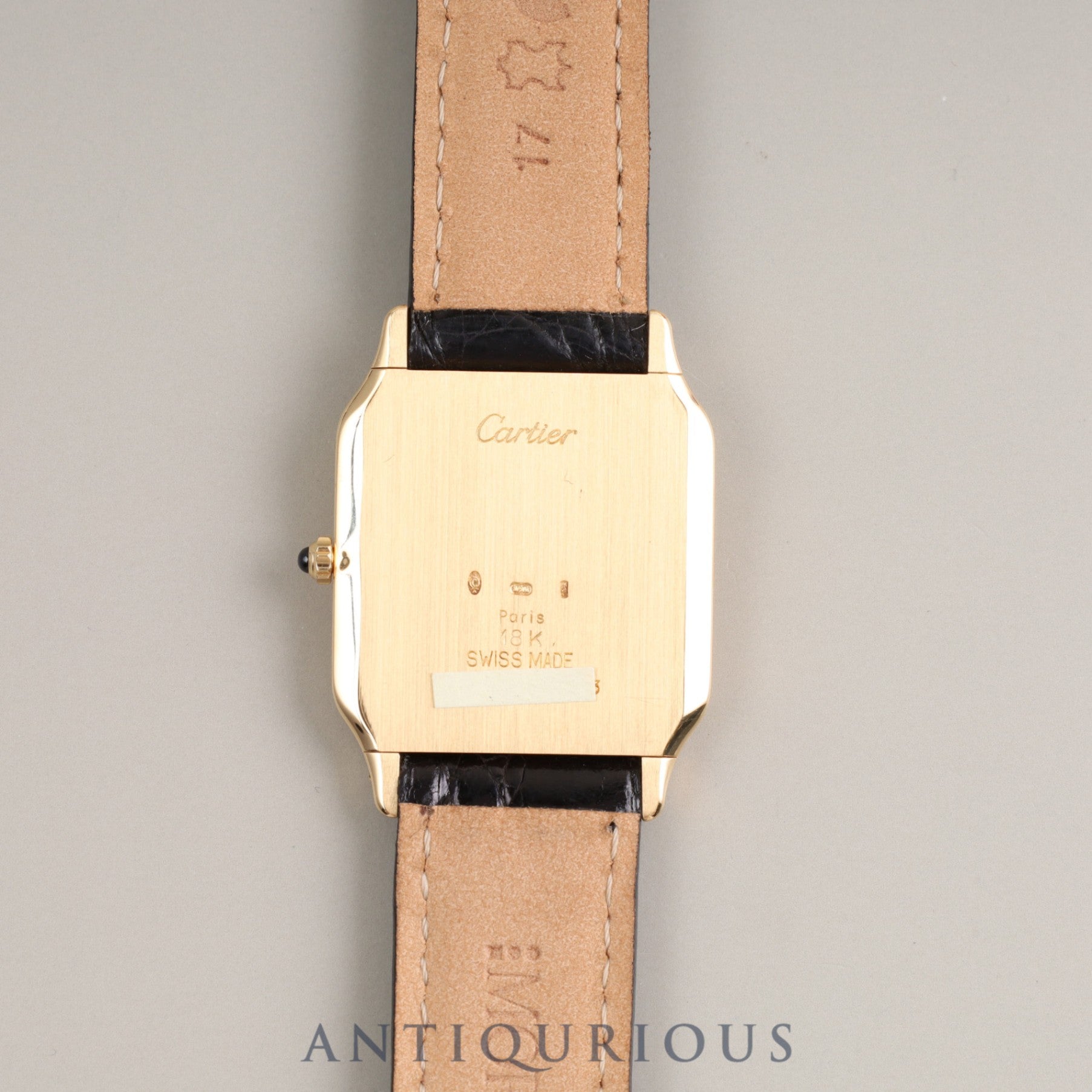 カルティエ サントス デュモン エクストラスリム W1505453 手巻き Cal