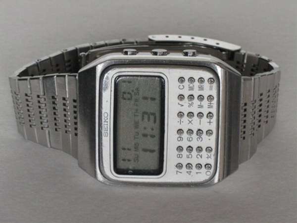 セイコー 初代カリキュレーター付き デジタルウォッチ 計算機機能付き