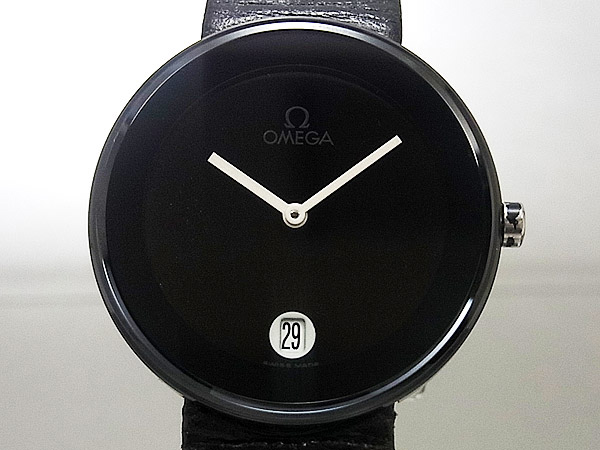 オメガ OMEGA アートコレクション 999本限定 クオーツ ブラック