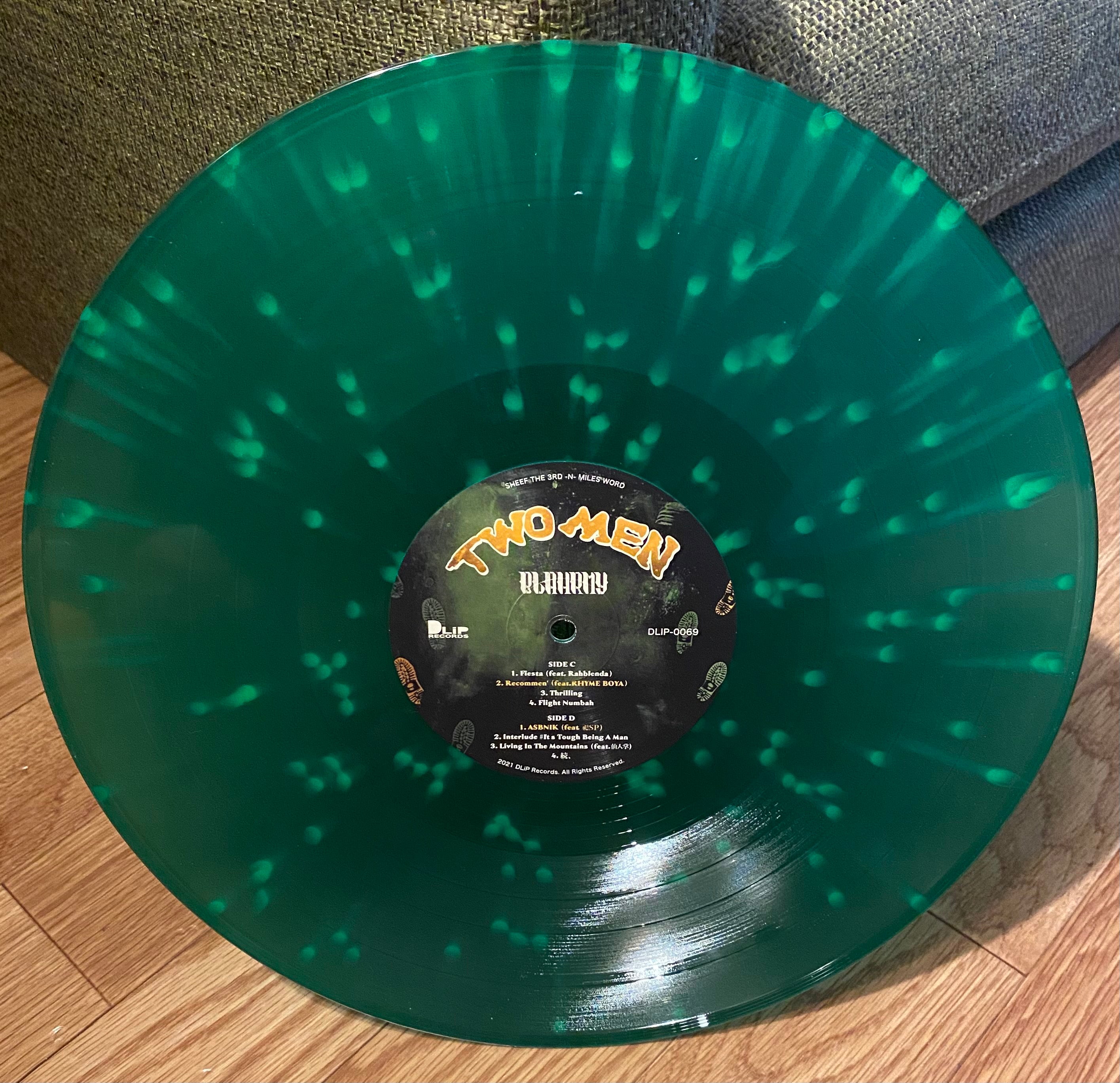 BLAHRMY『TWO MEN』2LP - Splatter Vinyl