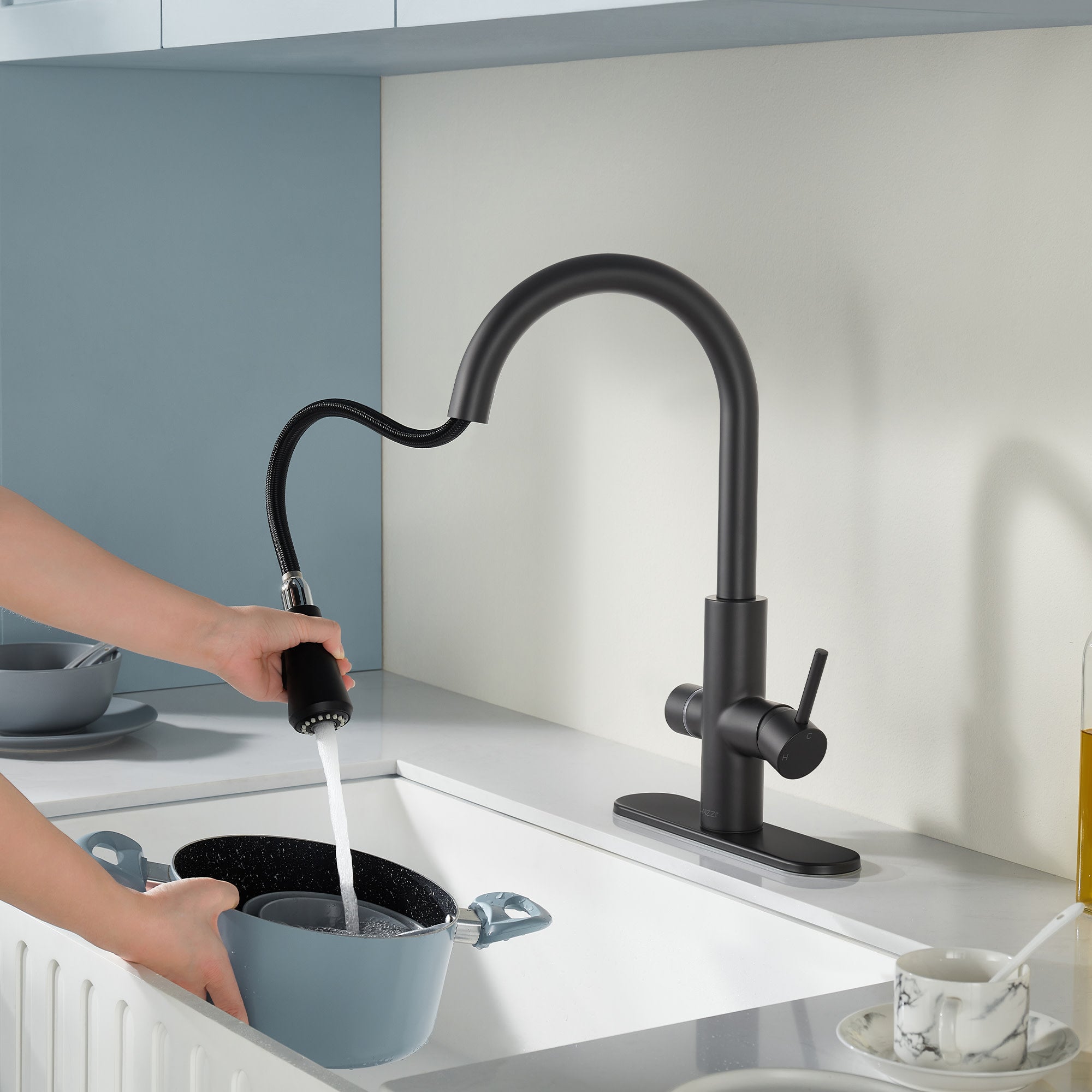 KF-AZ401-PRX - ANZZI ANZZI Sunset 4-in-1 Faucet: Cold, Filtered