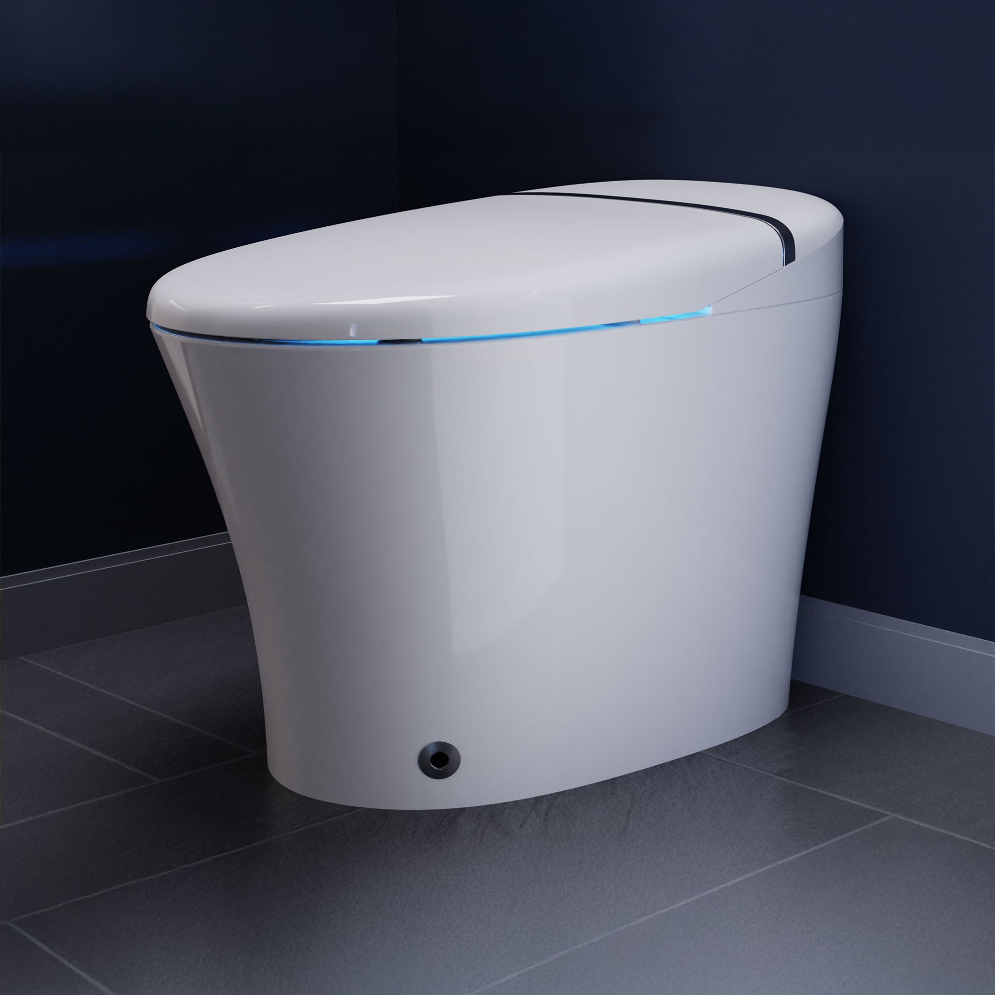 TL-STSF851WH - ANZZI ENVO Aura Elongated 1.28 GPF Smart Bidet