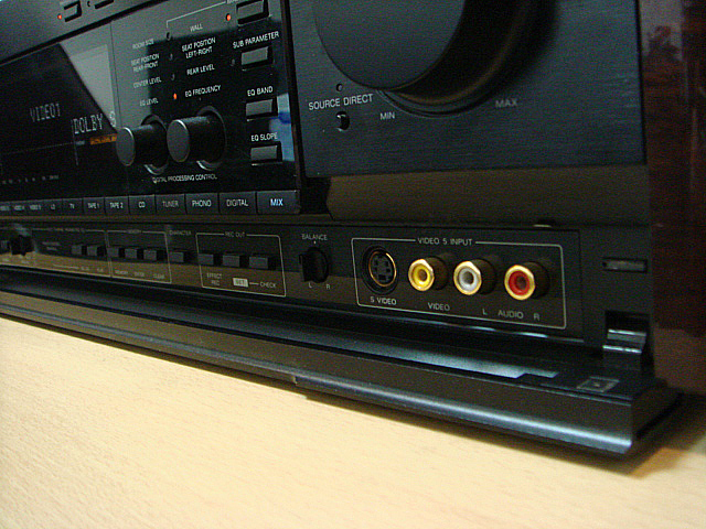 TA-E2000ESD AVコントロールアンプ (Sony) 1992年 | 古いハードに囲ま