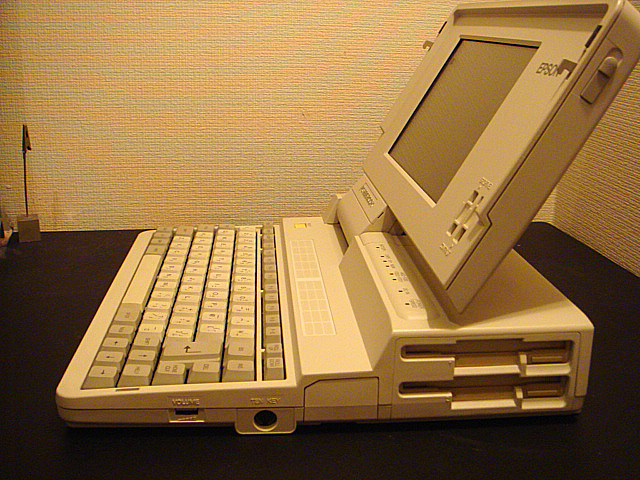 EPSON PC-286BOOK STD 1990年 | 古いハードに囲まれて since2011