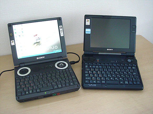 VAIO PCG-U101 (Sony) 2003年 | 古いハードに囲まれて since2011