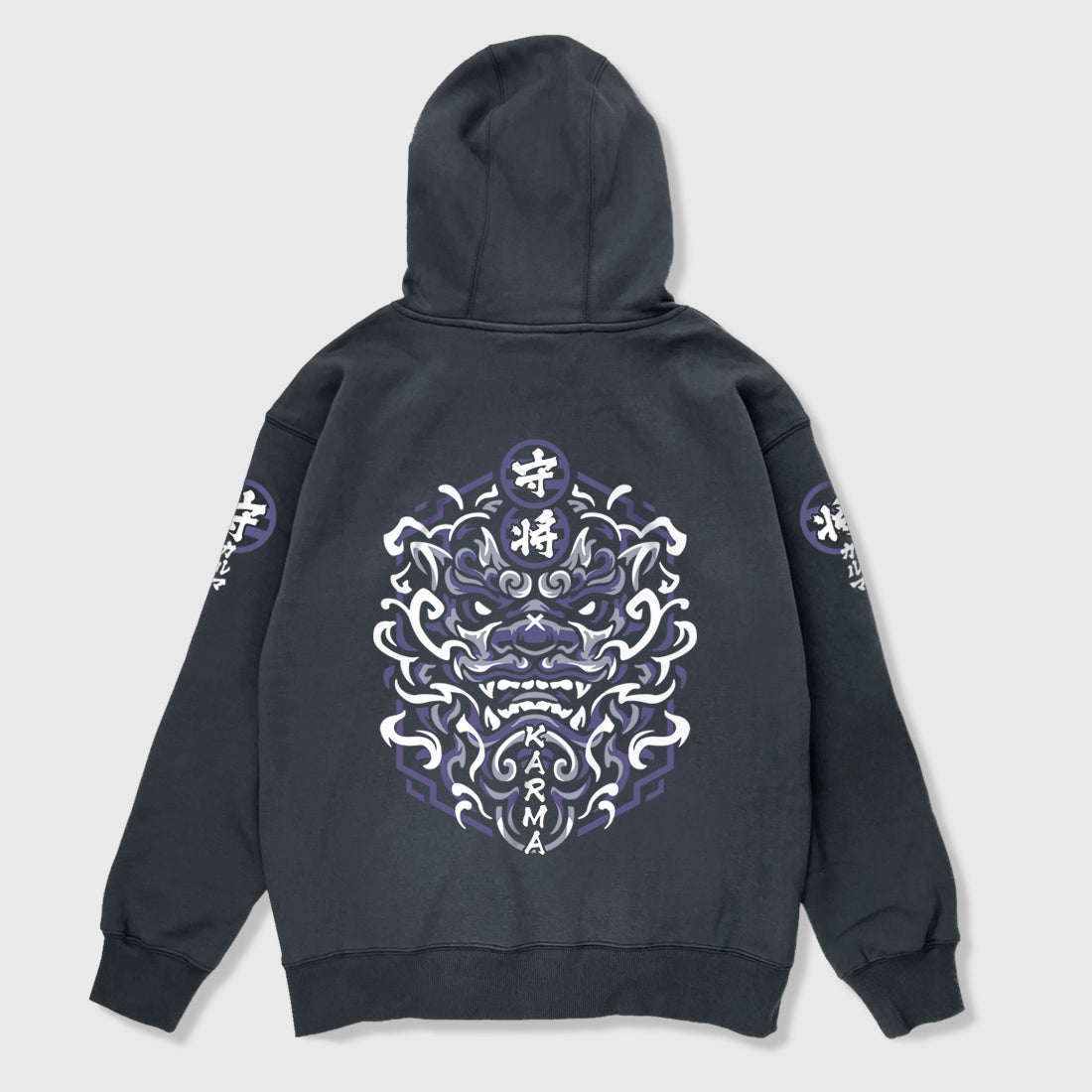 Wrathful Deity - Hoodie (Zip-Up Available) – Anatta Streetwear