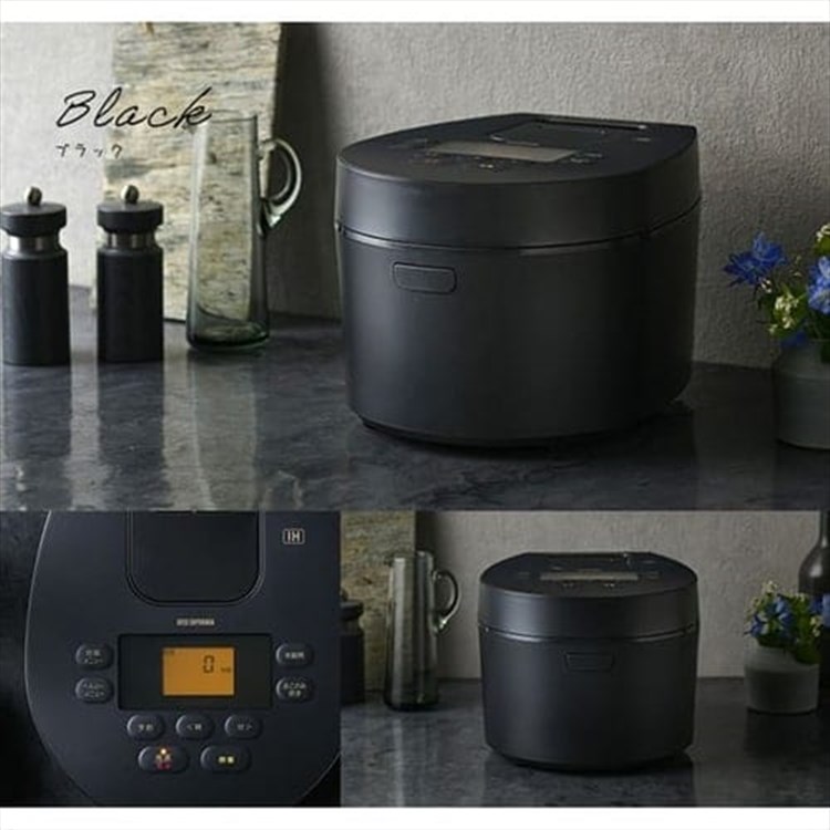 炊飯器 5.5合 IH 50銘柄炊き RC-IL50-B 極厚火釜 ブラック