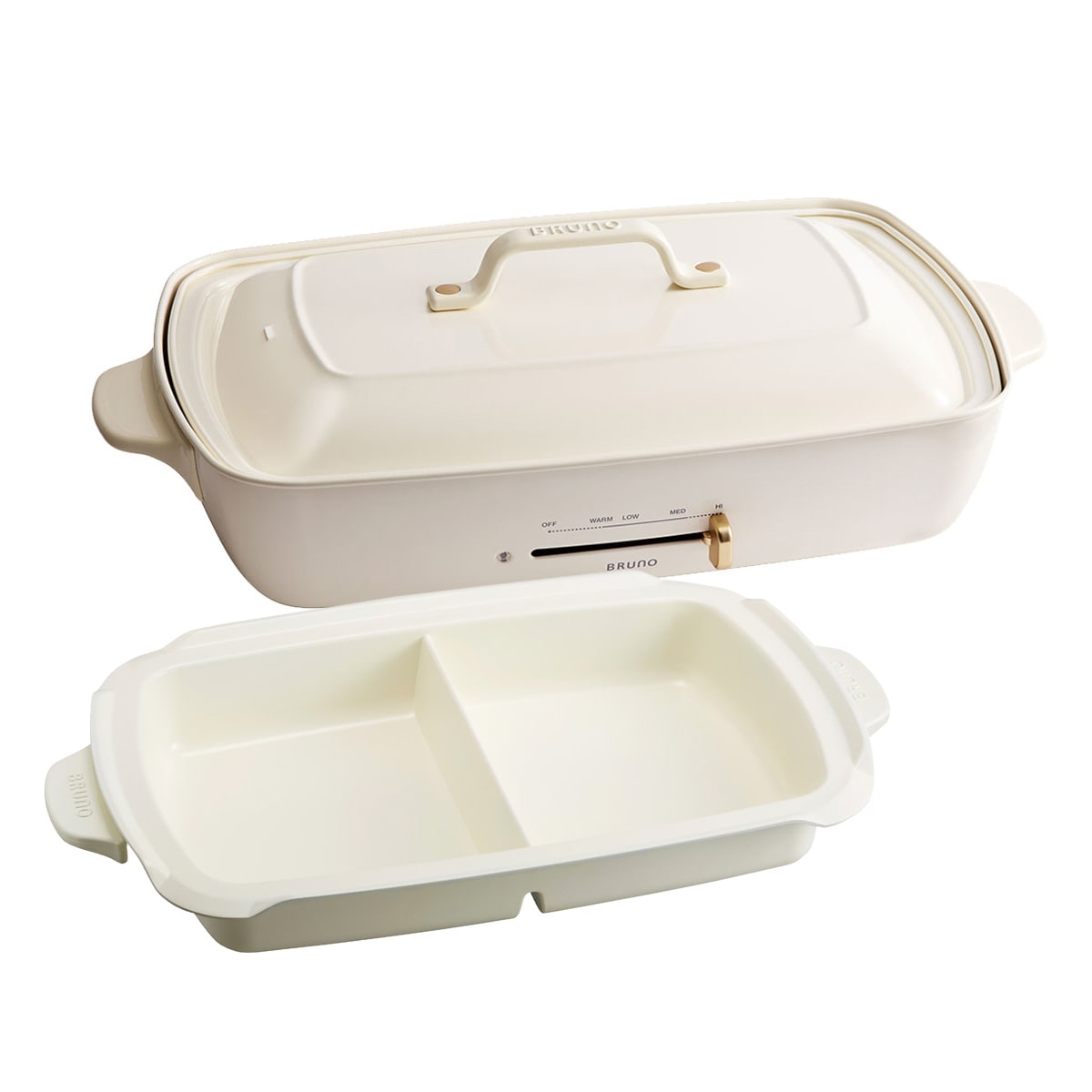 BRUNO ブルーノ ホットプレートグランデ深鍋セット BOE026-DPOTBOX