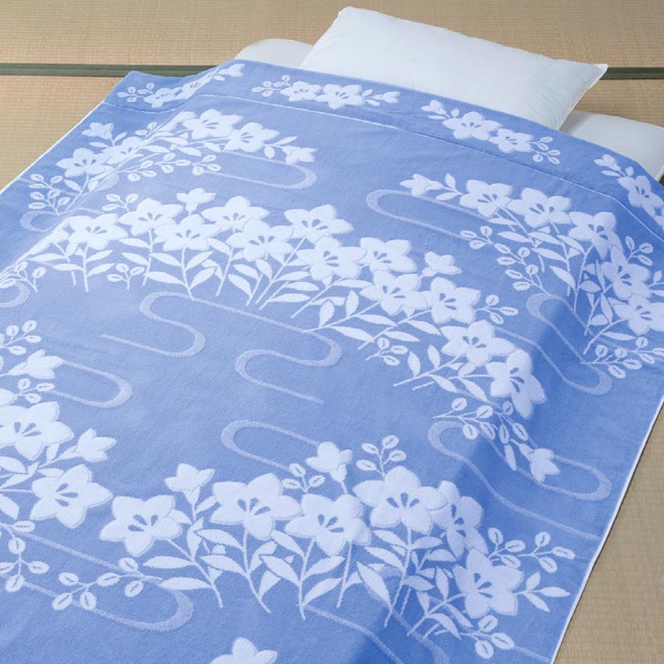 今治タオル タオルケット シングル 厚手 パイル 綿100％ ジャカード織