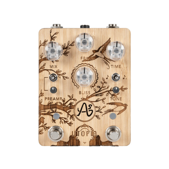 Utopia Deluxe | Analog-voiced delay with tap tempo and modulation