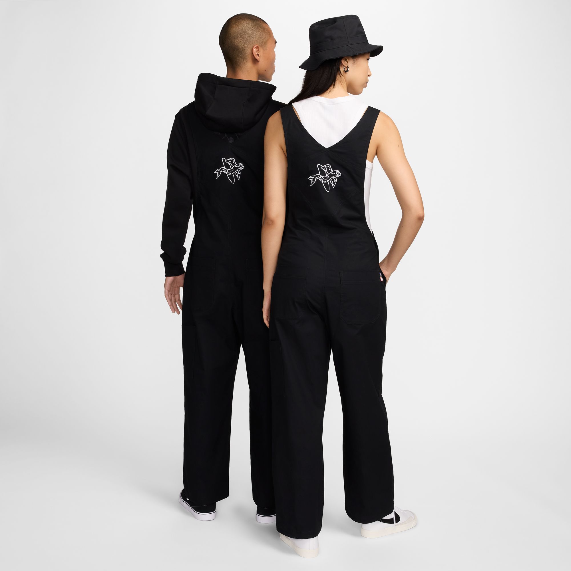 NIKE SB U NK SB OVERALLS OLY JPN BLACK｜ANCHOR SKATE SHOP