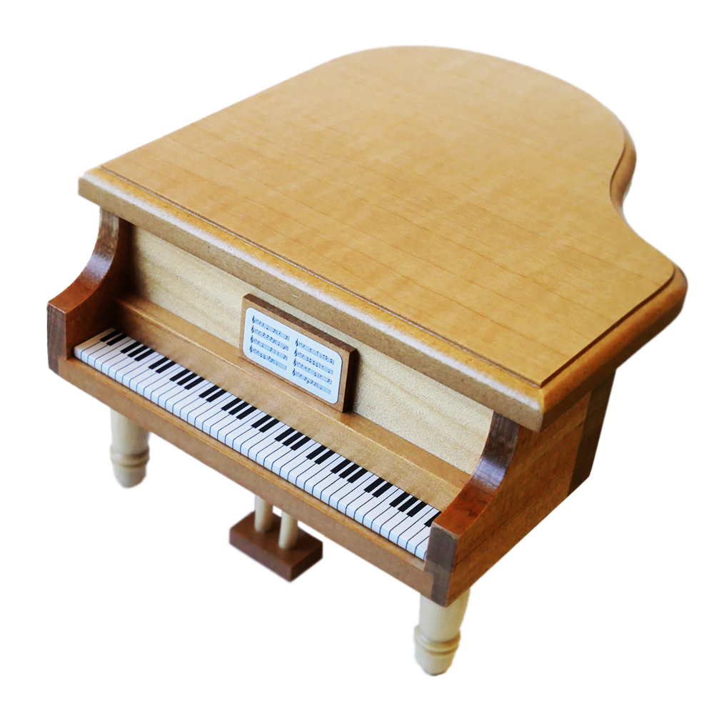 ニデック オルゴール 18弁 木製グランドピアノ 虹の彼方に アーレン