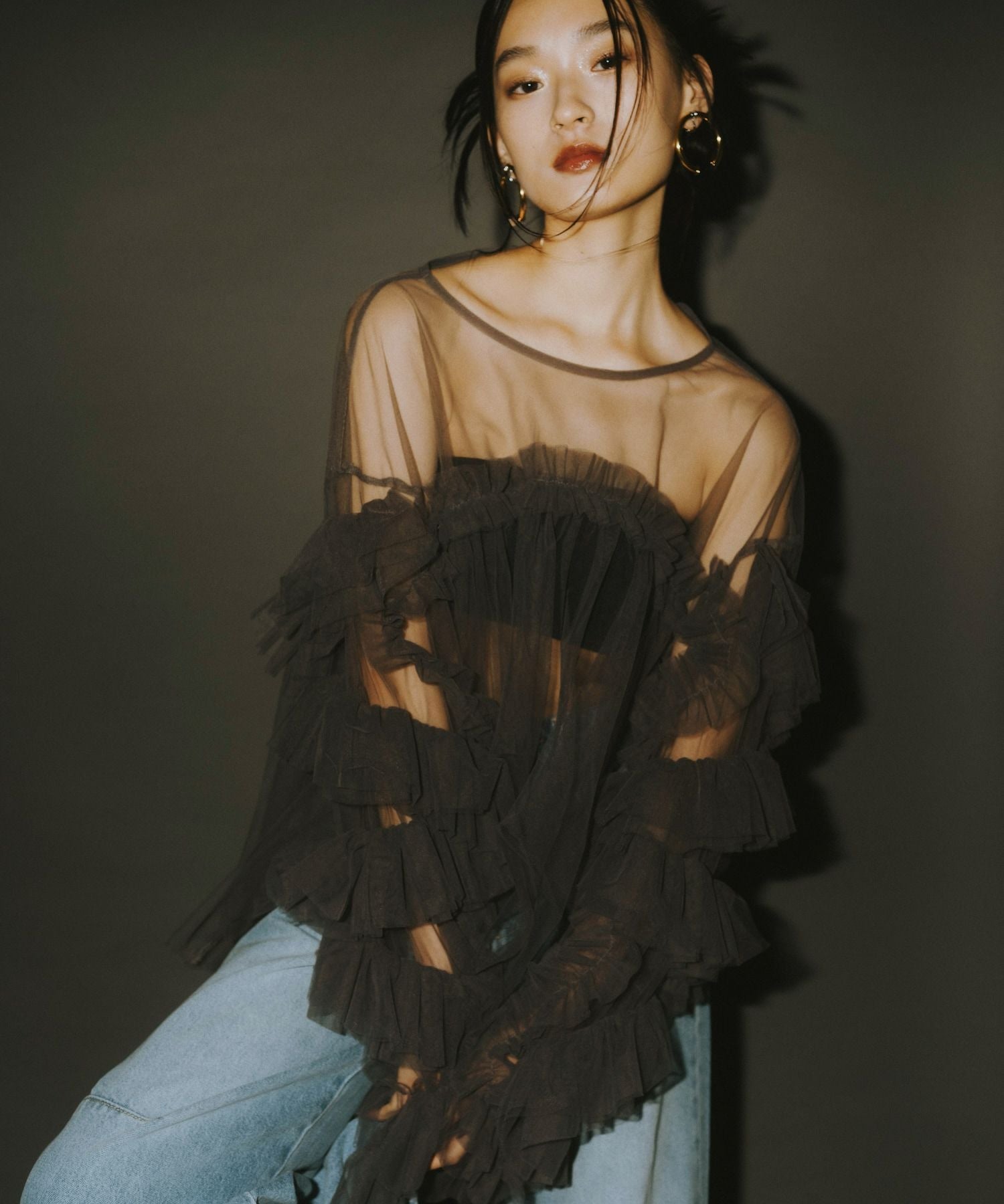 decorative tulle tops | ANDRESD