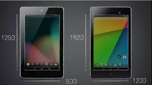 Nexus7(2013)とNexus7(2012)の新旧スペック比較まとめ
