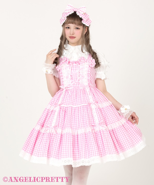 Angelic Pretty トッピングハートジャンパースカート set Angelic