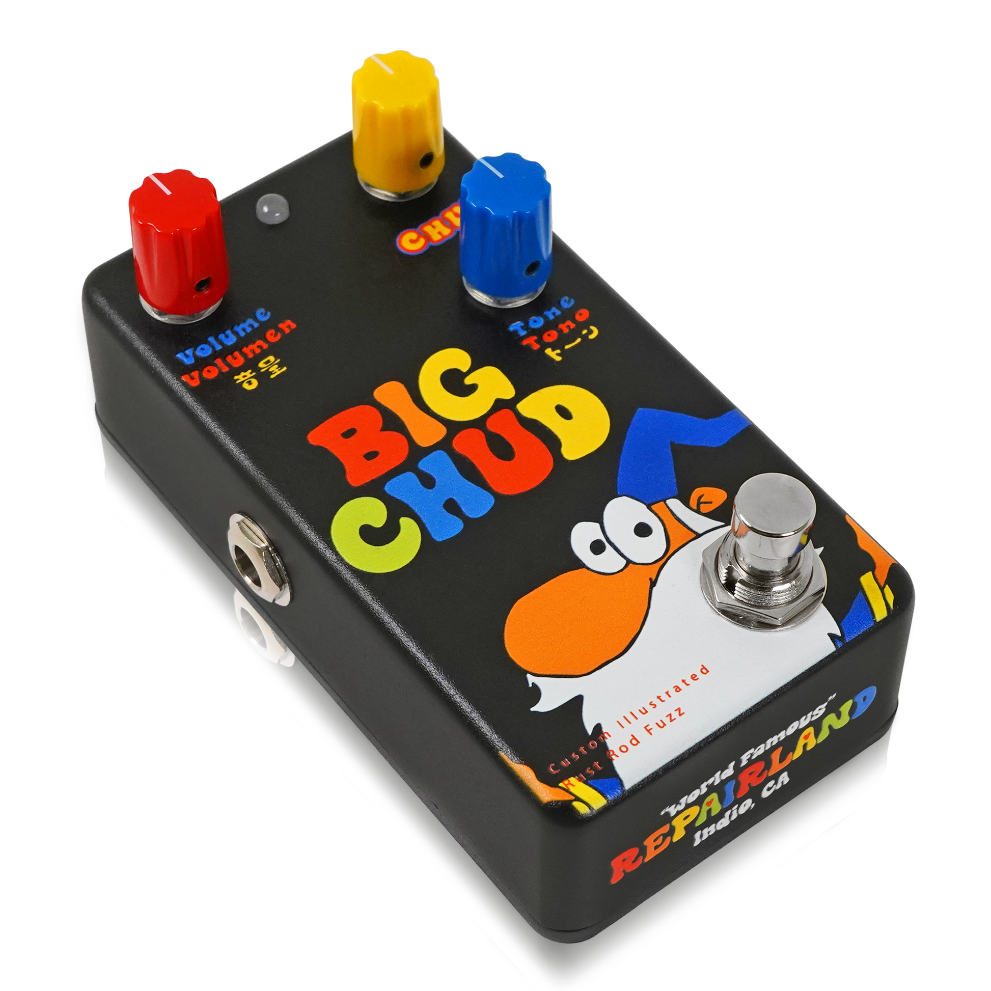 Custom Illustrated / RRF Repairland #01 BIG CHUD – Animals Pedal USA