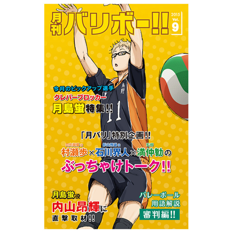 ハイキュー!!／DVD／Vol.9（初回生産特典付き） | TBS・MBSアニメ 公式