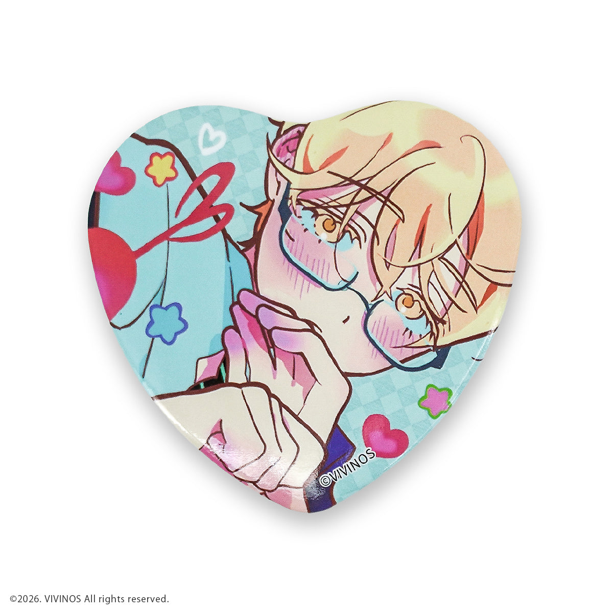 Alien Stage Random Heart Badge | animate USA