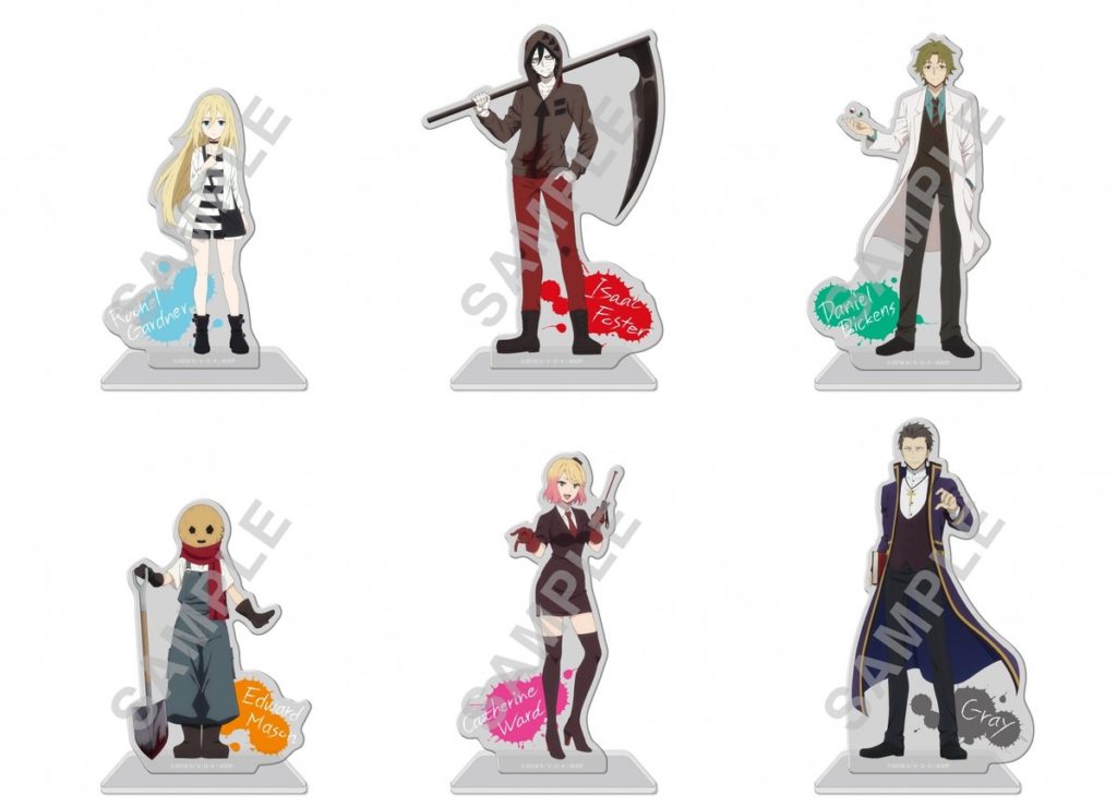 殺戮の天使】「アクリルスタンド」が予約開始！ | アニメグッズ情報