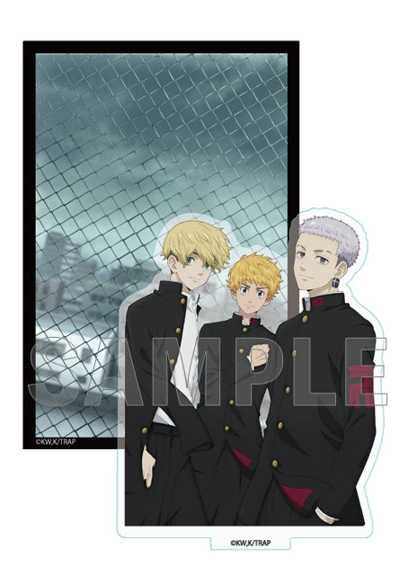 バラ売り○ 東リべ 原作絵 松野千冬 場地圭介 三ツ谷隆 アクスタ 缶