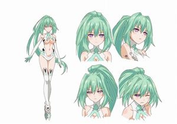 TVアニメ「超次元ゲイム ネプテューヌ」メインキャラクタービジュアル