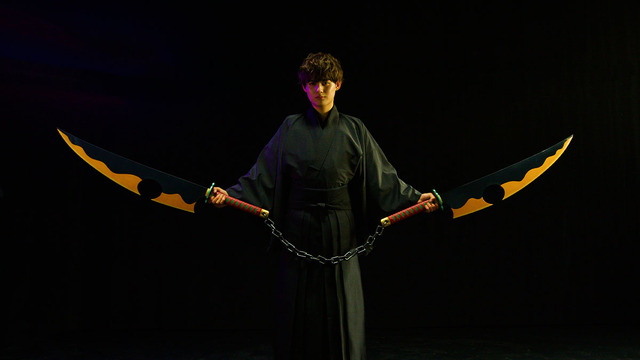 鬼滅の刃」音柱・宇髄天元の日輪刀をド派手に立体化！ “祭りの神だ