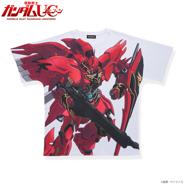 ガンダムUC」“またTシャツとなるか、ガンダム！” シナンジュ