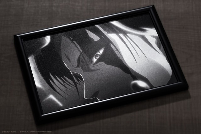 如月千早 シリアルナンバー付き キービジュアルメタルアートプレート