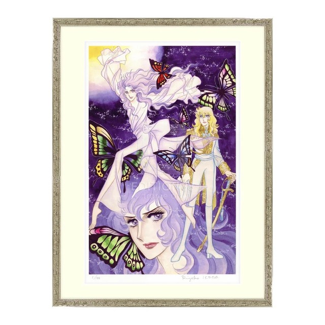 ベルサイユのばら」版画展が秋葉原で開催中 アートタイルやメガネ拭き