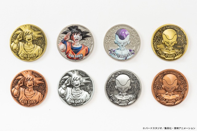 私の戦闘力は全56種です”「ドラゴンボールZ」キャラが金や銅のメダルに