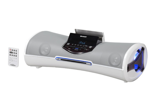 ASCII.jp：シャープ、サブウーハー内蔵のiPodドッキングスピーカー『DK