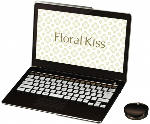ASCII.jp：注目のデザイン！ 女性専用13型Ultrabook「Floral Kiss」