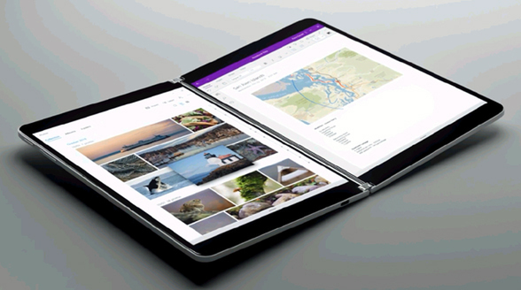 ASCII.jp：2画面折りたたみ式Surfaceタブレット「Surface Neo」を発表