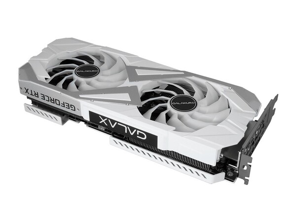 ASCII.jp：白色のGeForce RTX 3060 Ti搭載カードがGALAKUROから