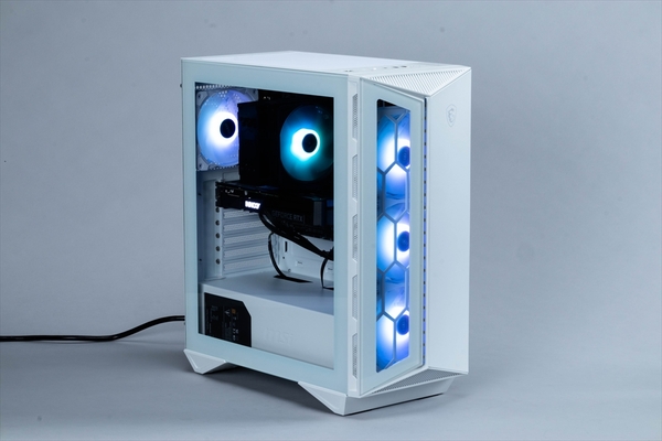 MSI製の白ケースがカッコよすぎる！約18万円のRTX 3060 Ti搭載PCを実