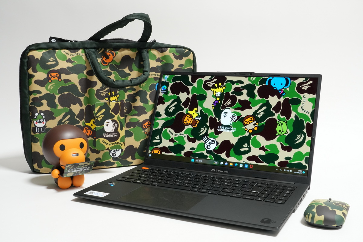 ASCII.jp：「BAPE」でパワフルなクリエイターズノートPC「Vivobook S