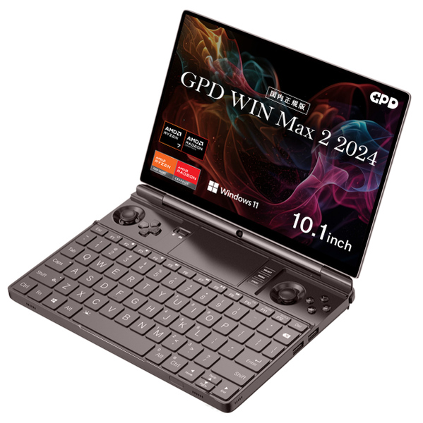 ASCII.jp：Ryzen 7 8840U搭載10.1型ゲーミングノートPC「GPD WIN Max 2
