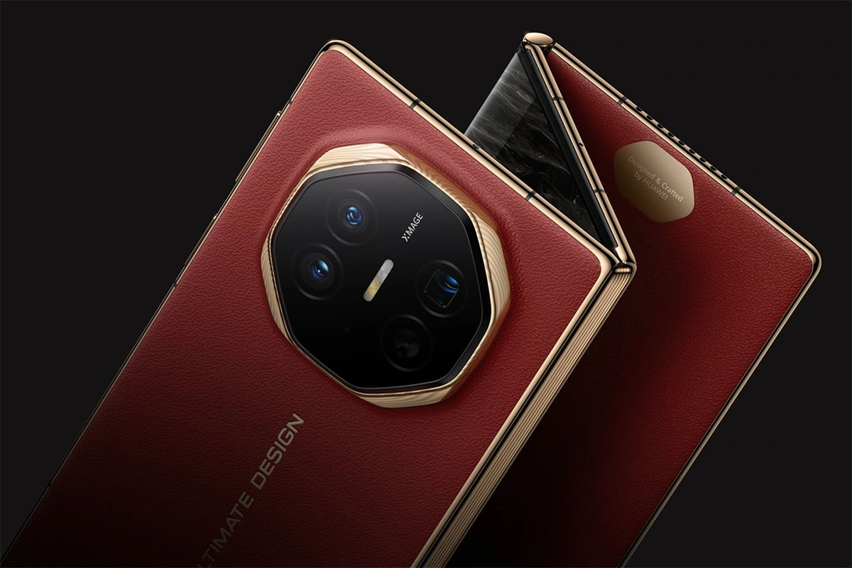 なんと三つ折り！ ファーウェイ、中国で3つに折れるスマホ「HUAWEI