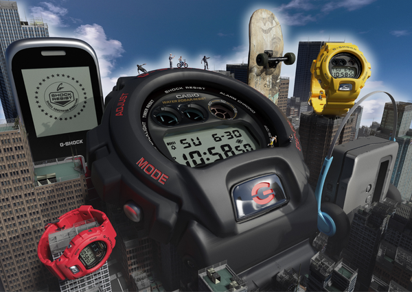 ASCII.jp：G-SHOCK“スラッシャー” 90年代のカラーを再現「DW-6900TR