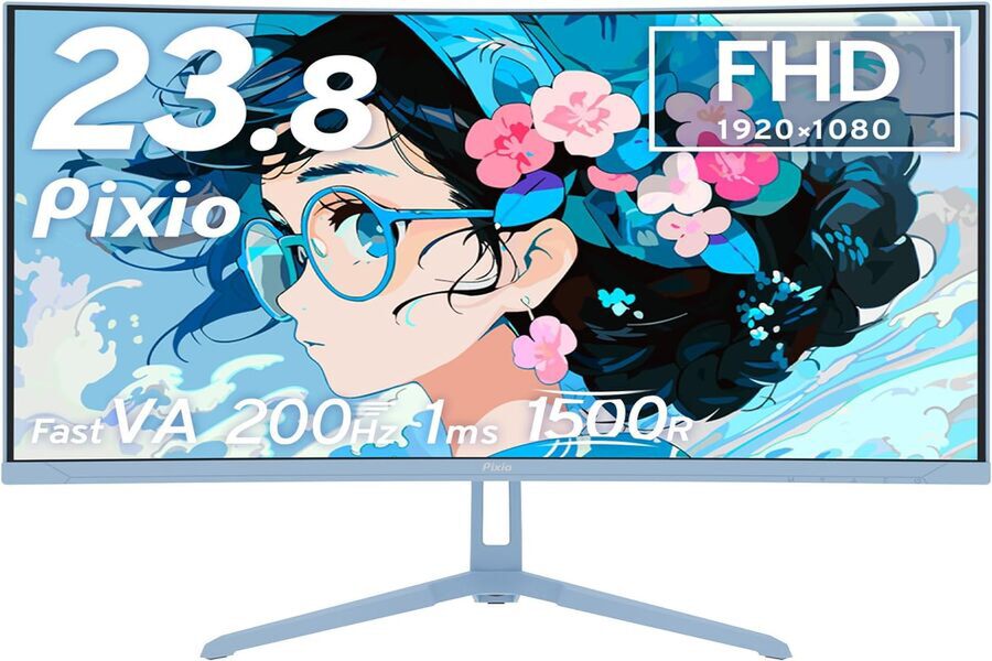 ASCII.jp：【26％オフ】200Hz駆動・1ms・豊富なカラバリ！ Pixio製23.8