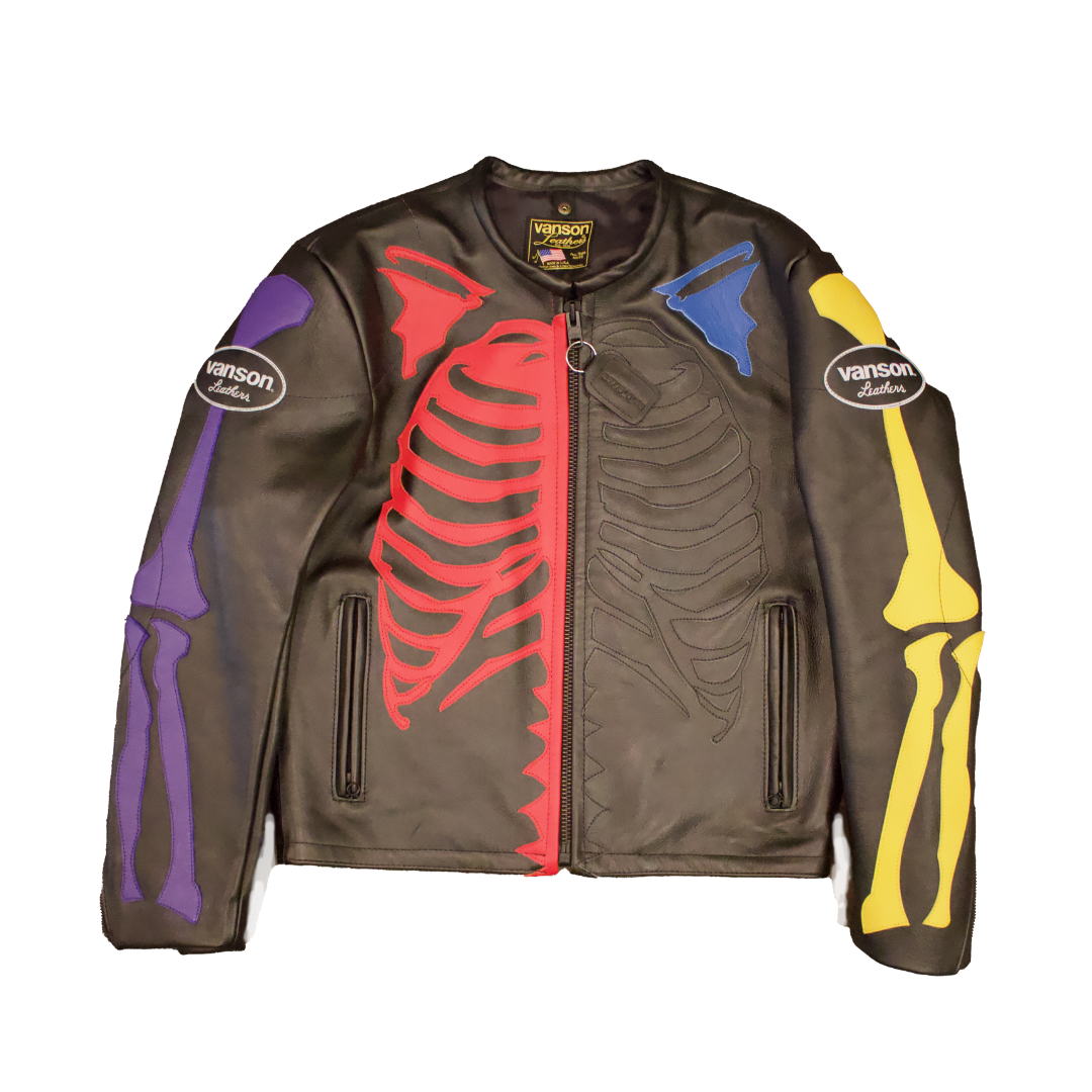 Vanson Leather Jacket – Classic 90's Streetwear Outerwear NYC