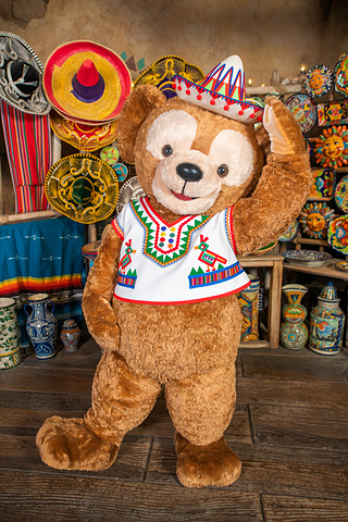 東京ディズニーシー、ロストリバーデルタでダッフィーのグリーティング