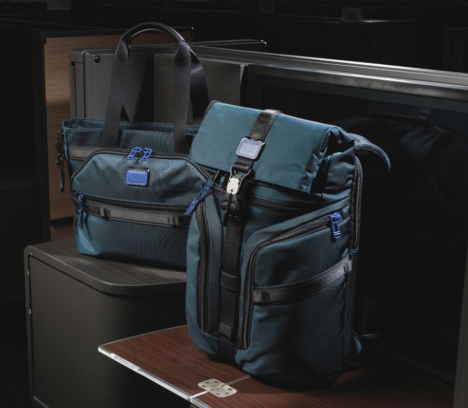 TUMI for ANA」ALPHA BRAVOに、オンオフで使える機能性トート＆バック