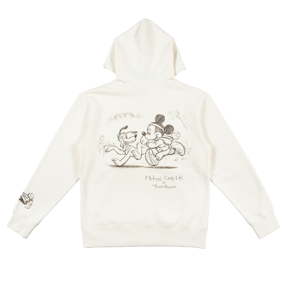 ディズニーの仲間たちの日常を鉛筆書きで。「Sketches of Disney