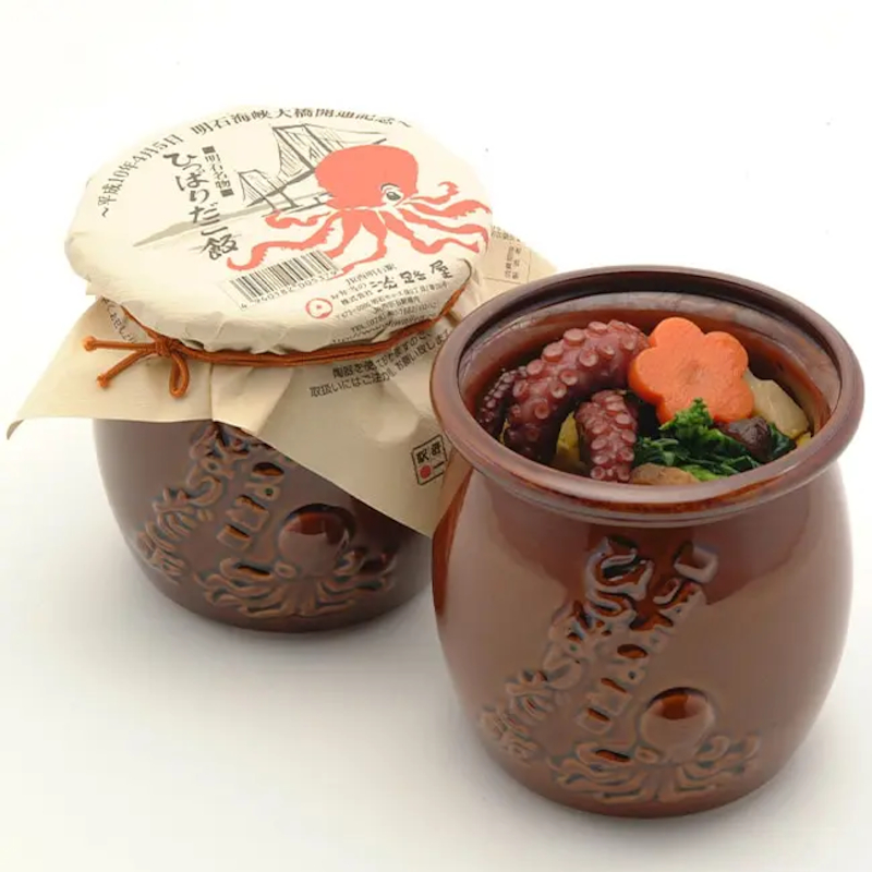 おでかけグルメ】淡路屋「ミャクミャク ひっぱりだこ飯」食べてみた