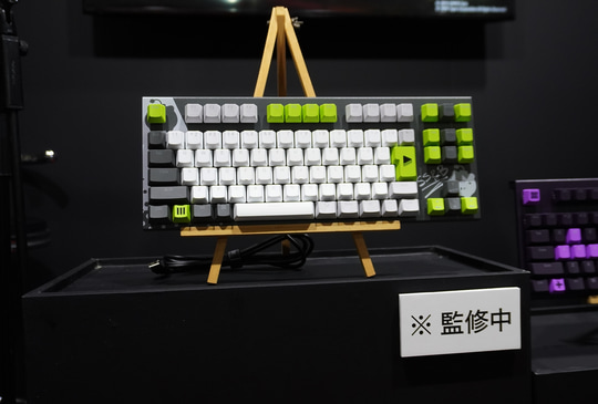 REALFORCE GX1」にホロライブコラボモデル！ 獅白ぼたん、ラプラス