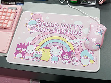 Razer×サンリオコラボのゲーミングマウス+マウスパッドセットが発売