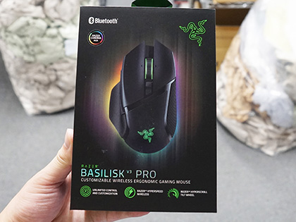 Razerの有線/無線両対応マウス「Basilisk V3 Pro」が9月2日発売、価格
