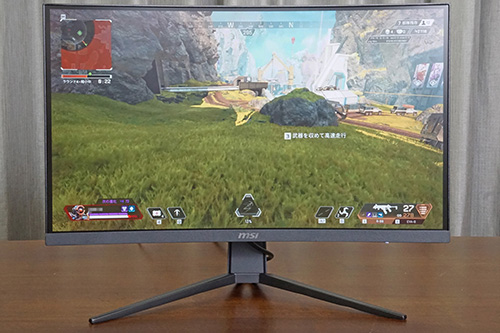 湾曲23.6型/フルHD/170Hzで初のゲーミングモニターにもオススメな「MSI